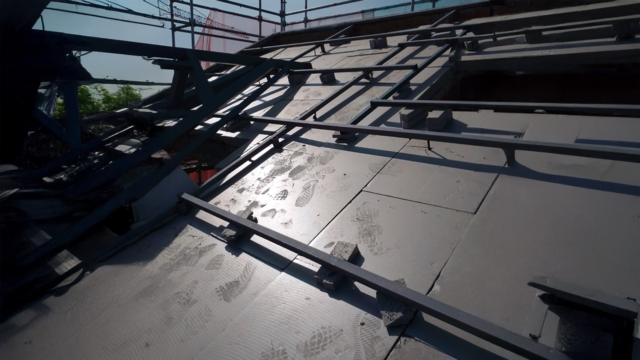 Instalación de aislamiento térmico o impermeabilización